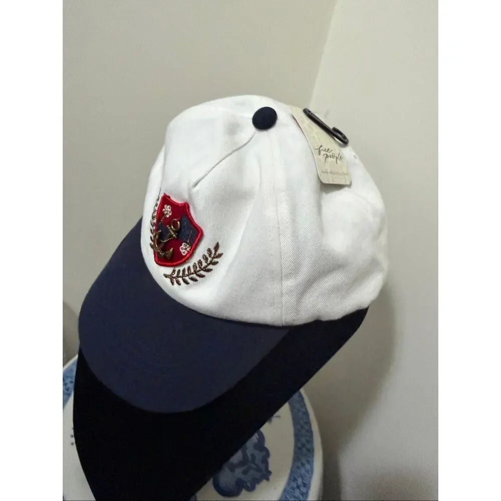 Free People Anchor Charmed Baseball Cap